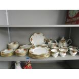 A Royal Albert Old Country Roses part tea and dinner service, comprising approximately 42 pieces