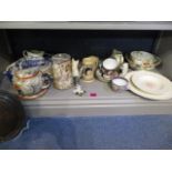 A small quantity of ceramics to include Italian Spode, Spode Jewel and other ceramics