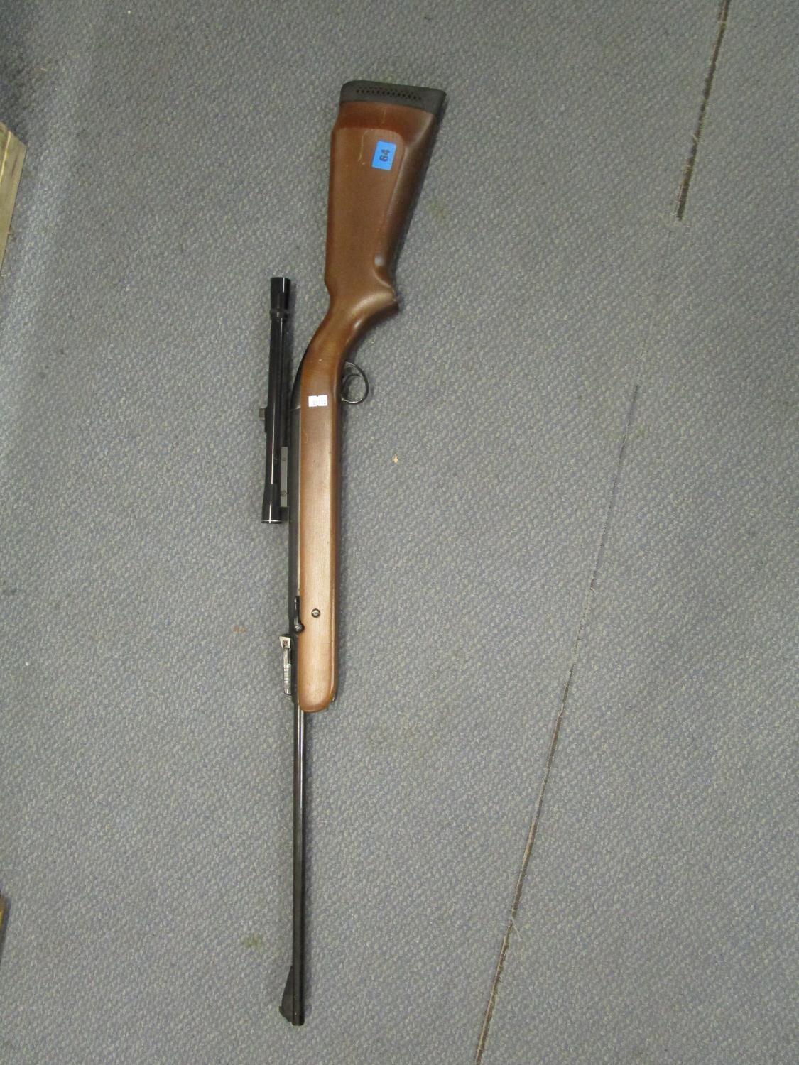 A BSA Airsporter air rifle, .22 calibre with BSA 4 x 20 telescopic slight