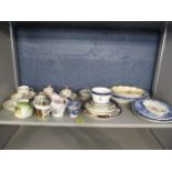 18th century and later ceramics to include Royal Worcester, Meissen and blue and white china