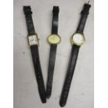 Three ladies wristwatches to include Raymond Weil