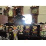Ten Toby and character jugs to include a Royal Doulton, The Huntsman