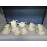 A Hornsea tea set circa 1970