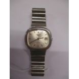 A 1970s Longines Stainless steel automatic gents wrist watch