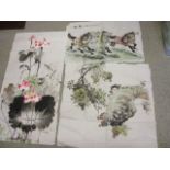 Three oriental paintings