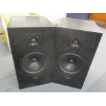 A pair of KEF C60 speakers