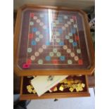 A Franklin Mint collectors scrabble set