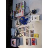 Mixed gaming items to include a Nintendo Game Cube, two Gameboy Colours, games and other items