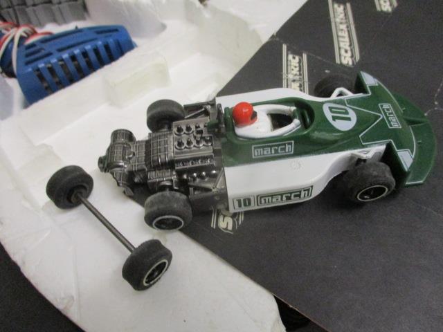 A Scalextric set with a six wheeled car - Image 2 of 3