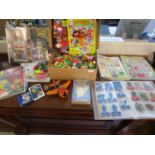 A large collection of Moshi monster figures and others, together with Pokemon discs, mixed