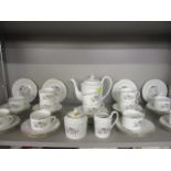 A late 20th century Limoges twelve setting coffee service