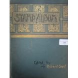 A late 19th/early 20th century stamp album edited by Richard Senf containing various 19th century