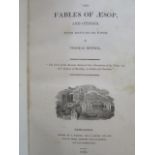 Book - Thomas Bewick - The Fables of Aesop and other, with designs on wood, 1st ed Newcastle 1818,