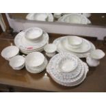 A Royal Albert memory lane pattern dinner / tea service and other tableware