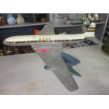 A Minavia Models Ltd metal BOAC Comet aircraft on base