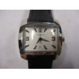 A Baume & Mercier gents automatic, stainless steel, modern wristwatch having centre seconds, date