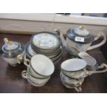 An early 20th century Japanese teaset