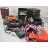 A mixed lot to include cameras, binoculars, Viewmaster and other items