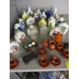 Mixed Chinese snuff bottles and other items