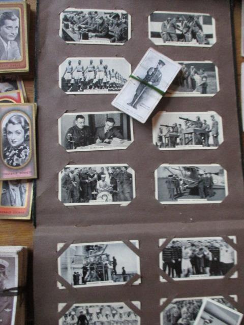 A quantity of early 20th century cigarette cards and albums to include 1930's Senior Service - Image 4 of 6