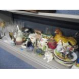 A mixed lot to include glassware, Matchbox toys, collectors plates and other items