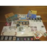 A quantity of British proof stamps and First Day covers, together with a Princes Trust Mercury phone