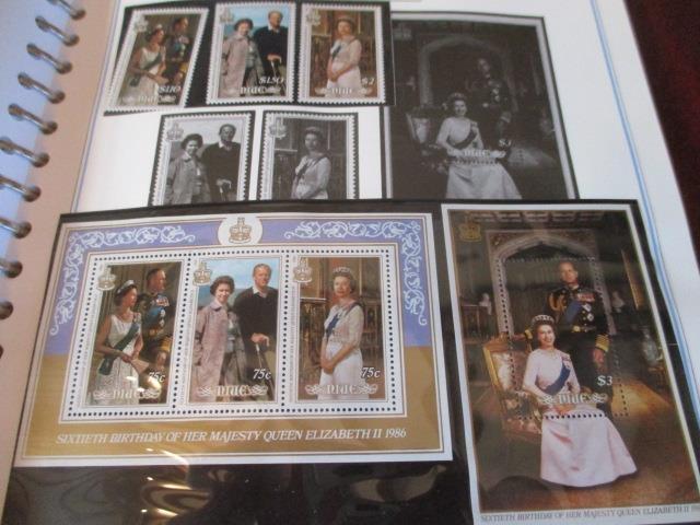 Three albums of Royal stamps and covers to include The Golden Wedding, The 60th Birthday of Queen - Image 7 of 10