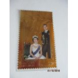 The Royal Family 'Golden Wedding' stamps and covers to include a Grenadian gold $20 stamp, an