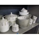 A Noritake dinner service and a part teaset A/F