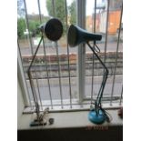 Two anglepoise lamps to include a 1938 Herbert Terry example, model 1227