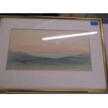 Six framed watercolours signed Stephen Smith depicting beach and landscape scenes