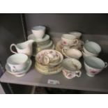 A small selection of Royal Albert to include Elfin and Cosmos pattern china