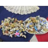 A large quantity of Wade whimsies and other ornamental models