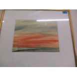 Mixed framed pictures including three Stephen Smith watercolours, 22" x 18", 22" x 15", 21" x 17 1/