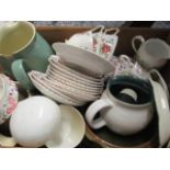 Mixed china to include a Windsor part tea set