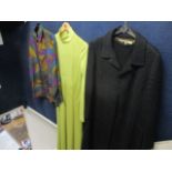 An Invertere for Simpson Piccadilly cord blazer, a vintage Jaeger ladies' black dress and matching