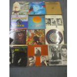 A small quantity of 1950s-1980s LPs to include Tamla Motown Marvin Gaye's 'I heard it through the