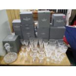 A large collection of Waterford Lismore Crystal