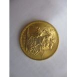 A full gold Sovereign 1967
