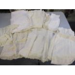 A selection of Victorian undergarments and childrens' clothing