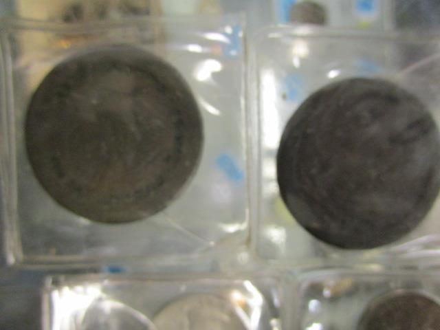 Coins, mainly British Georgian and later coins to include an 1820 George III silver Crown, A - Image 7 of 10