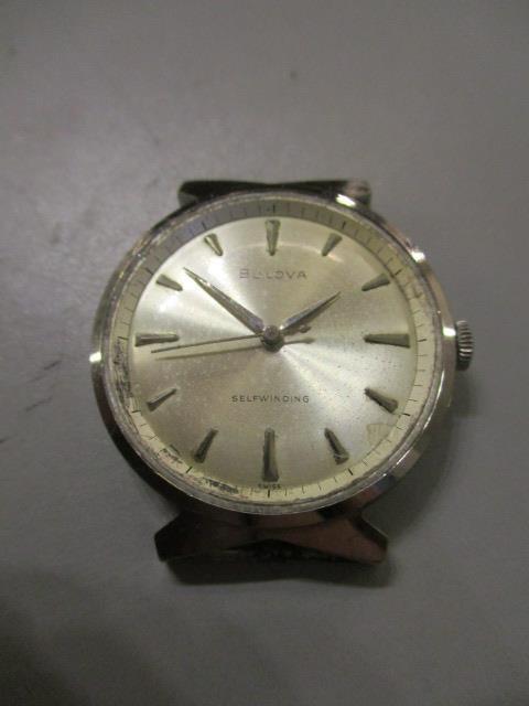 A Bulova gentleman's wristwatch A/F