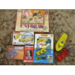 Retro toys to include Matchbox diecast cars and Matchbox boxed toys