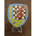 A British Automobile Racing Club badge