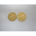 Victorian Half Sovereigns 1897 and 1899 (2)