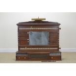 A Palmer & Sons London Snooker/Billiards Scoreboard including ball storage compartment. 3ft 6in H.