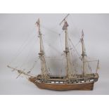 A 20th Century model of a Galleon