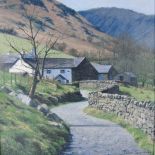 ‡PETER SYMONDS (b.1924)'Little Langdale from near Slater's Bridge'signed 'Peter Symonds' (lower