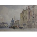 WILLIAM CALLOW RWS (1812-1908)Buildings near the Basilica of Santa Maria della Salute, on the