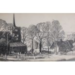 ‡STANLEY R BADMIN RWS RE FSIA (1906-1989)Henham, Essex; and Wendens Ambo, Essexsigned 'S.R.